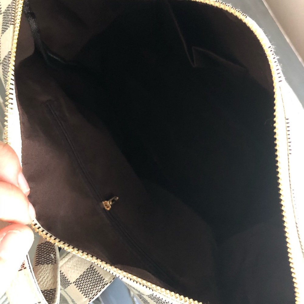 COPY - Trendy & Chic Checkered Backpack in Creme